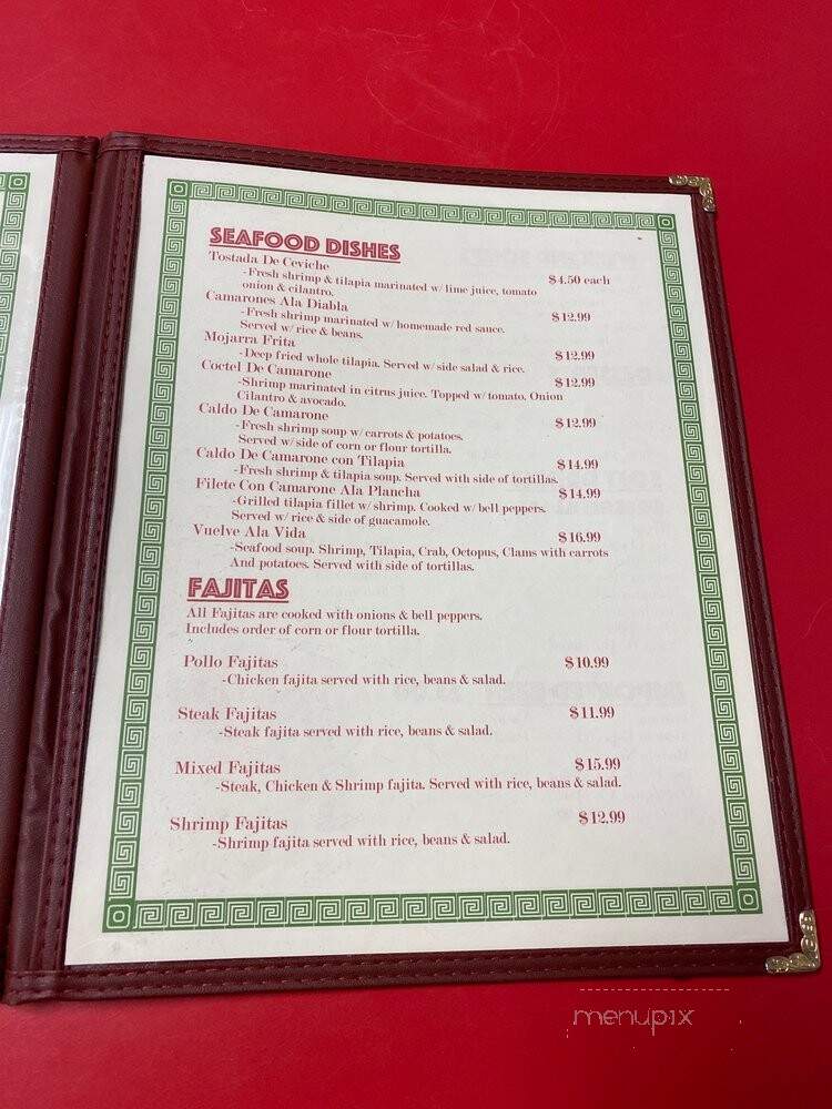 Los Dos Totrillos - Bunnell, FL menu_pic