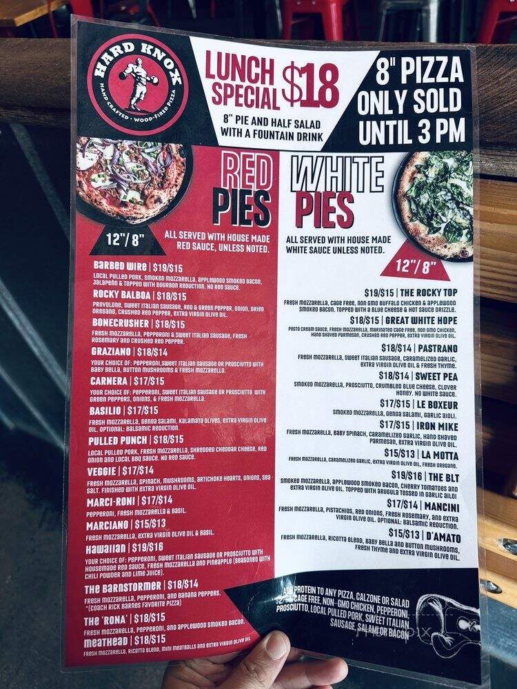 Hard Knox Pizzeria - Knoxville, TN