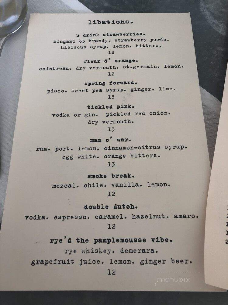 Bistro Poplar - Cambridge, MD menu_pic