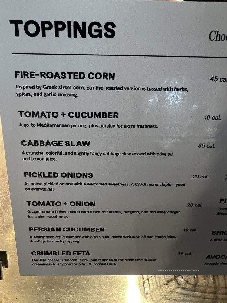 Savu - Dunwoody, GA menu_pic