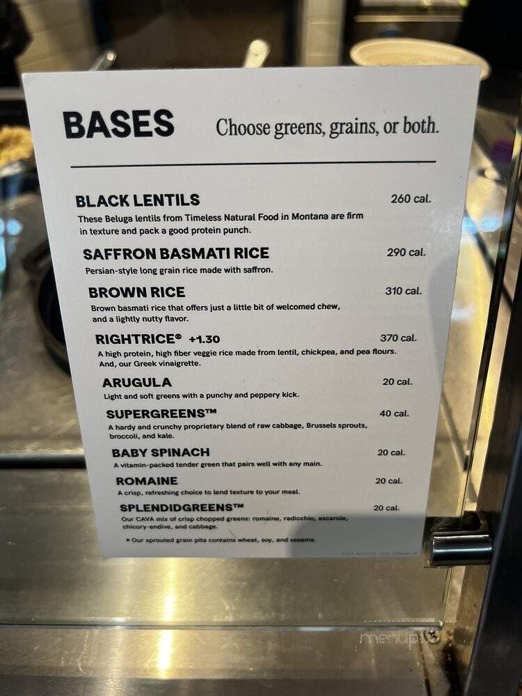 Savu - Dunwoody, GA menu_pic