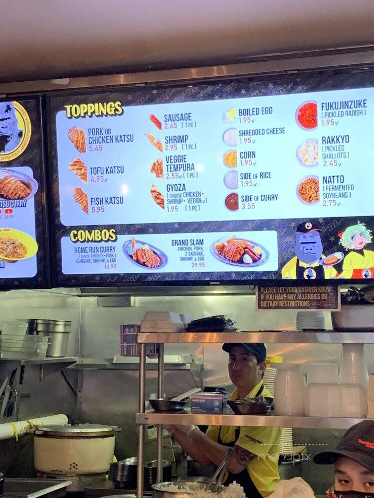 Go! Go! Curry - New York, NY menu_pic