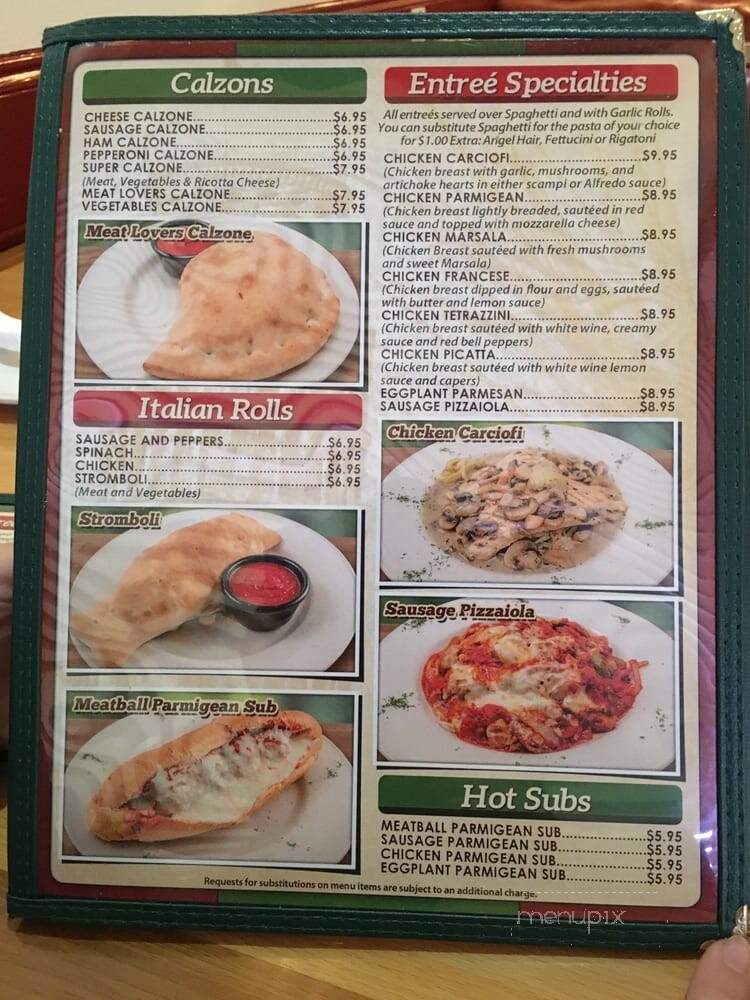 Dino's Pizzeria - Hurst, TX menu_pic