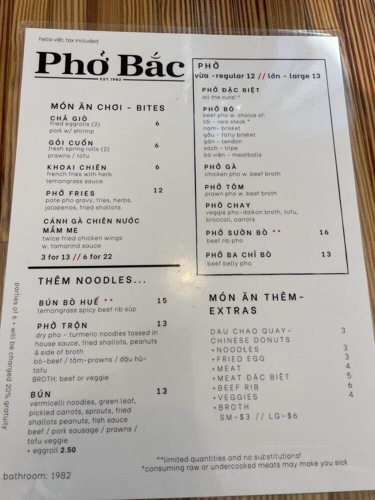 Pho Bac - Seattle, WA