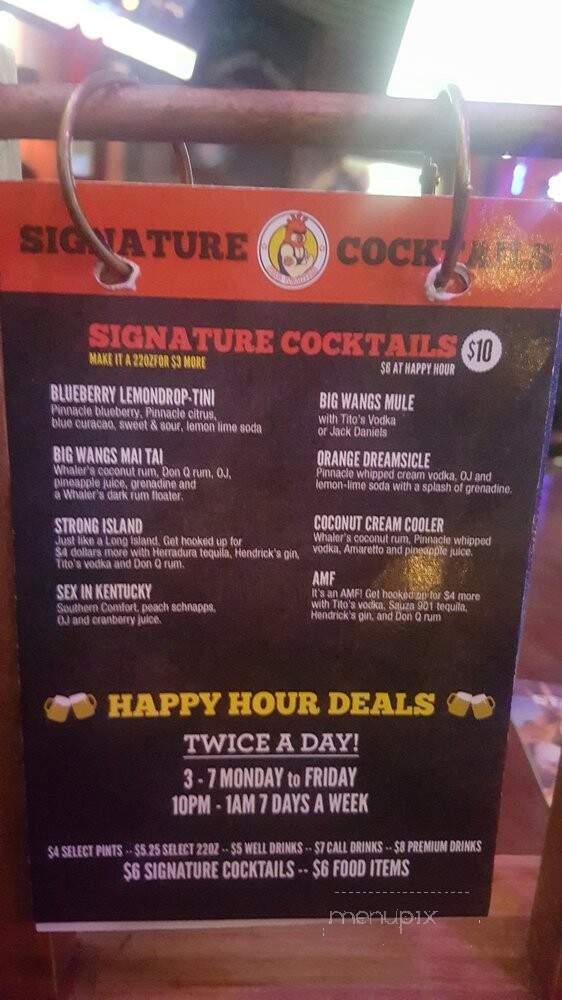 Big Wangs - Los Angeles, CA menu_pic