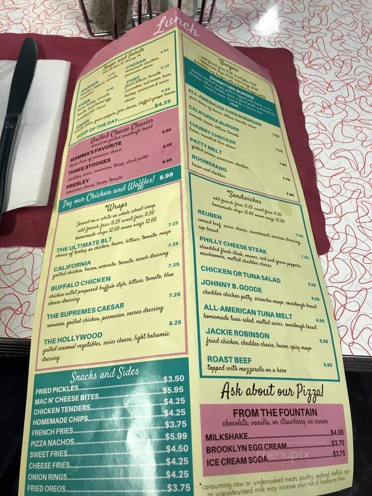 Happy Times Cafe - Melville, NY menu_pic