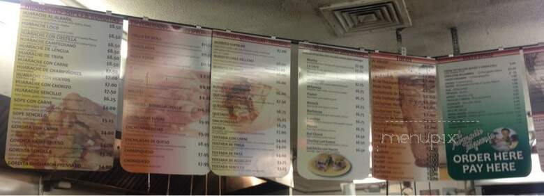 El Trompito Taqueria - Denver, CO menu_pic