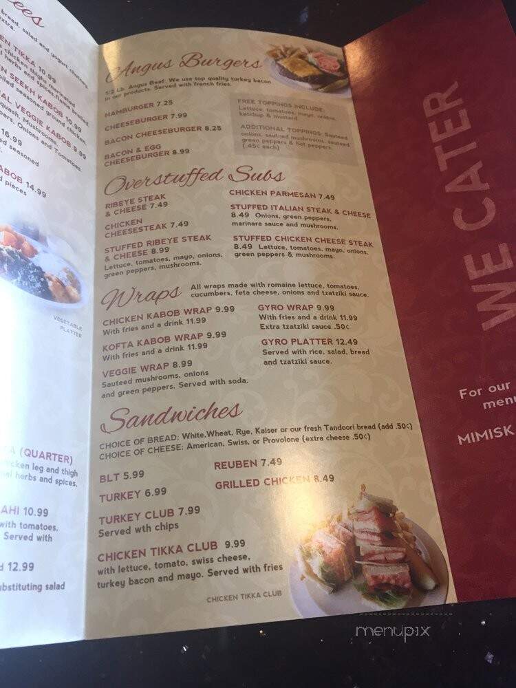 Mimi's Kabob - Clarksville, MD menu_pic