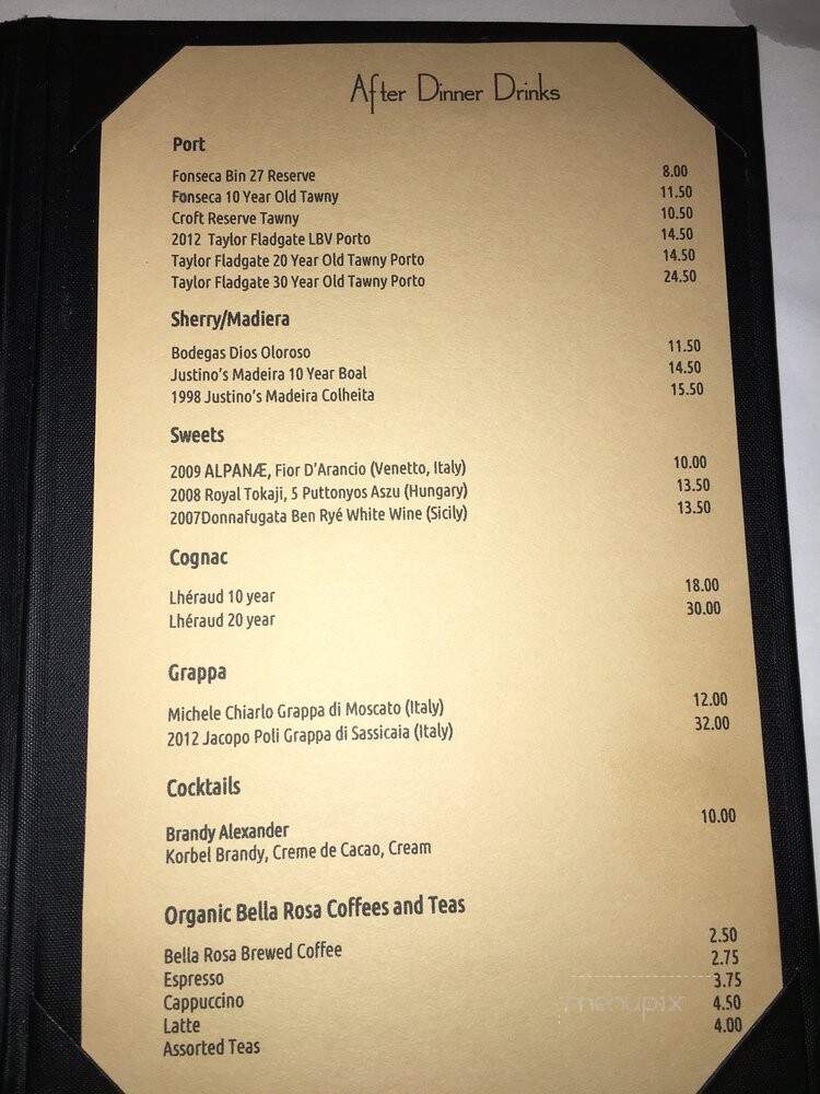 K & L Bistro - Sebastopol, CA menu_pic