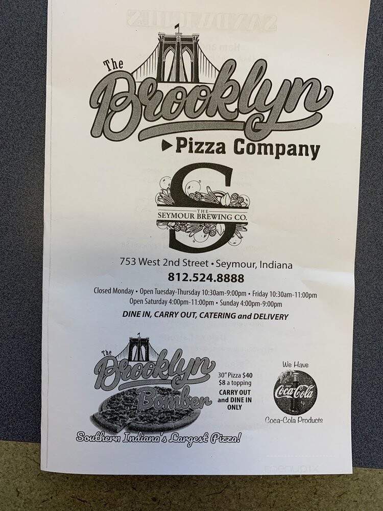 Billy's Pizza - Seymour, IN