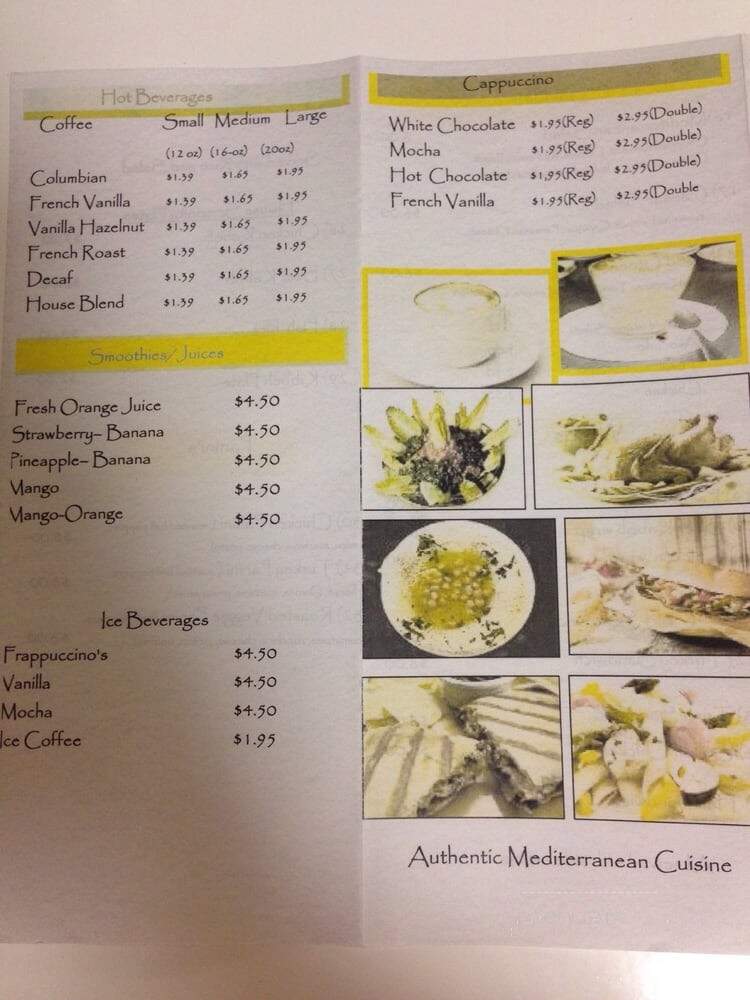 Bob's Cafe - Los Angeles, CA menu_pic