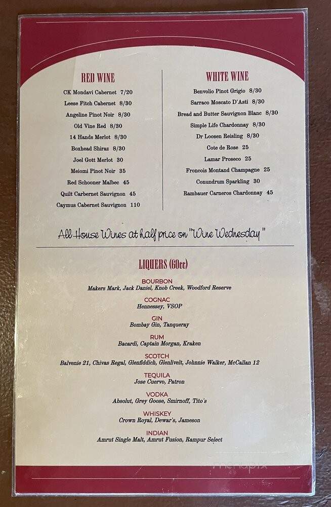 India Palace - Montgomery, AL menu_pic