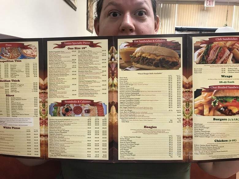 Venice Pizza & Pasta - Lancaster, PA menu_pic