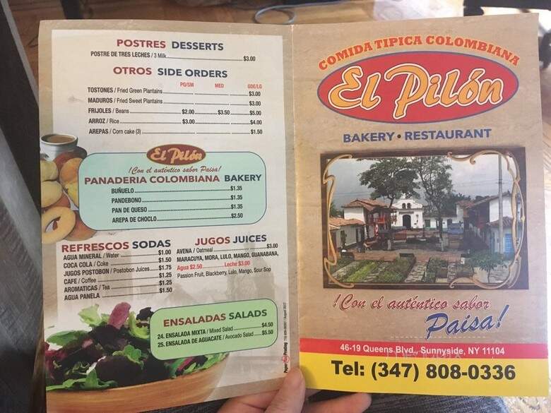Elpilon Bakery - Sunnyside, NY menu_pic