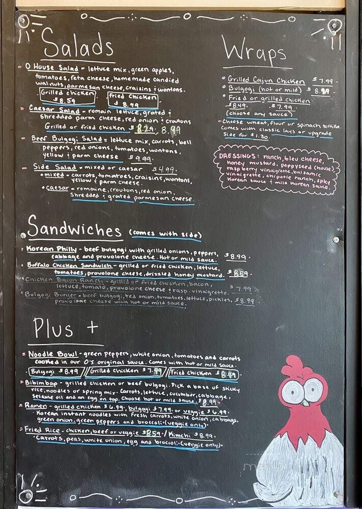 O! Wing Plus - Saint Louis, MO menu_pic
