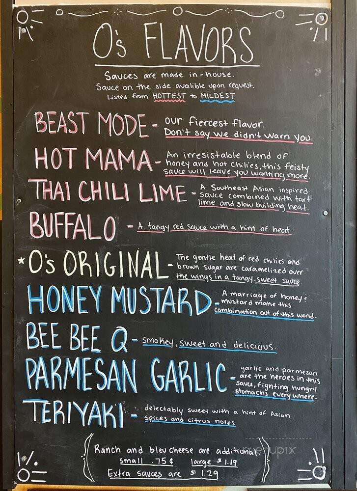 O! Wing Plus - Saint Louis, MO menu_pic