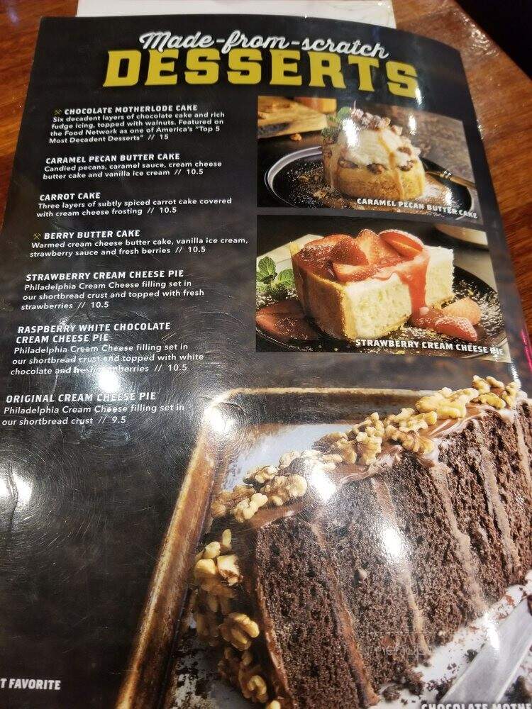 Claim Jumper - Clackamas, OR menu_pic