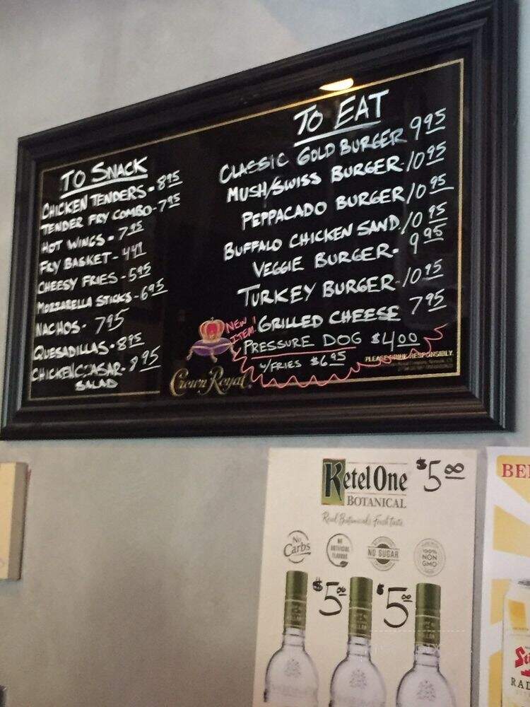 Pressure Billiards & Cafe - Chicago, IL menu_pic