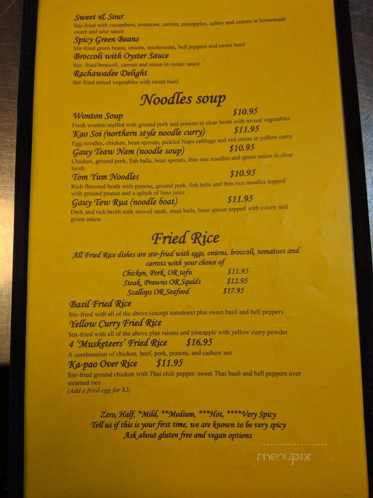 Rachawadee Thai Cafe - Mount Vernon, WA