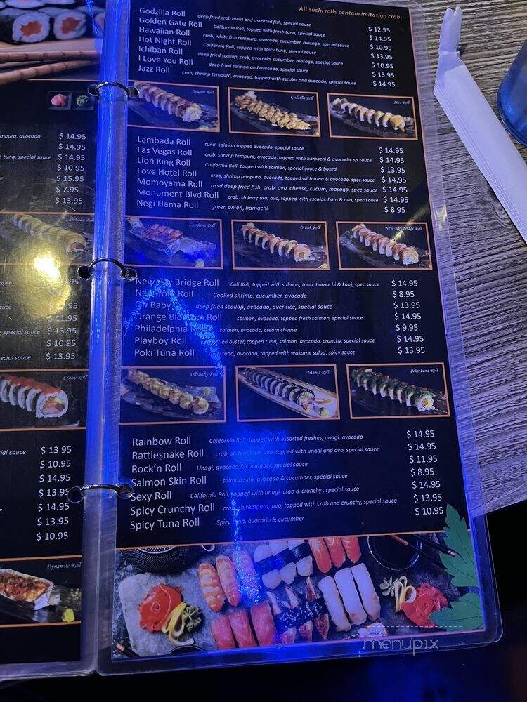 Sushi-Boy - Concord, CA menu_pic