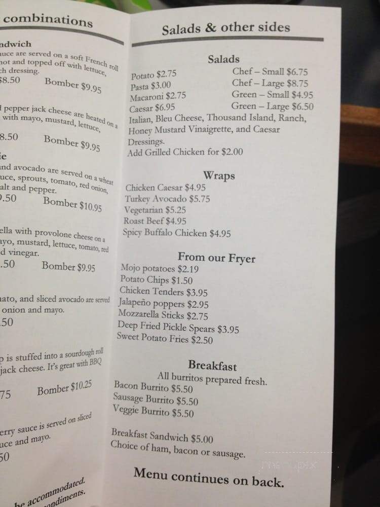 Stanton & Stanton - San Luis Obispo, CA menu_pic