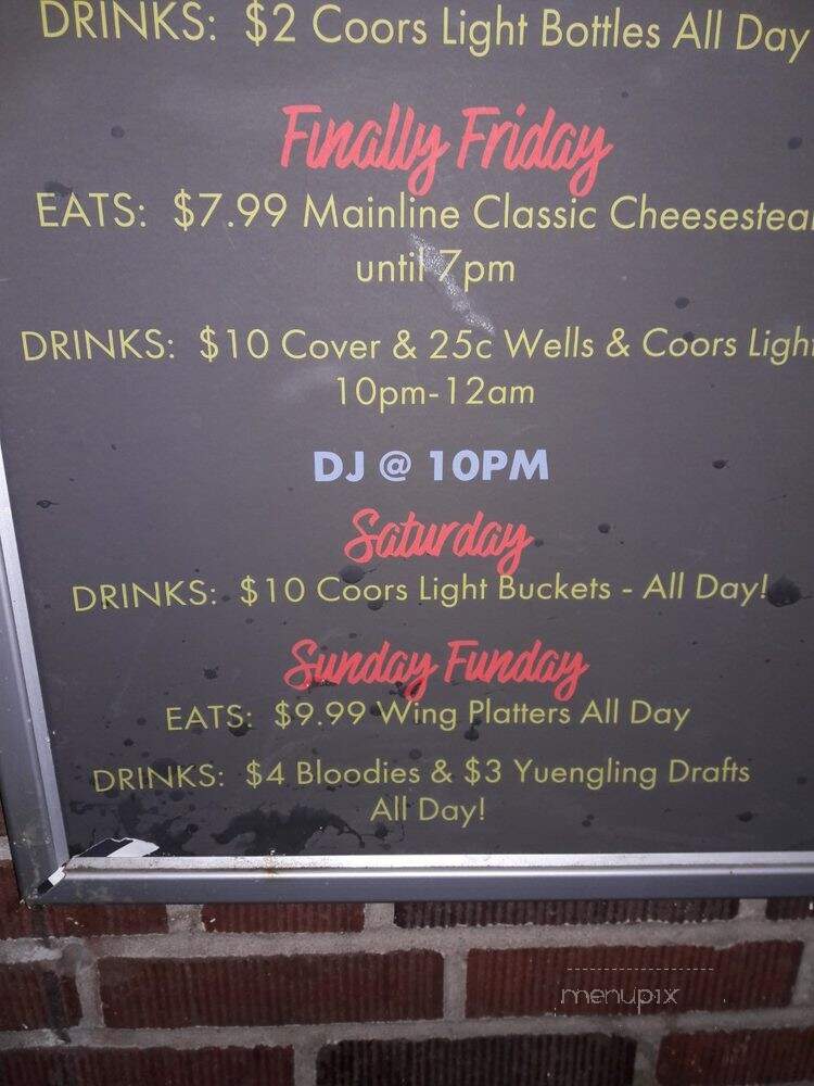 Flip and Bailey's - Bryn Mawr, PA menu_pic