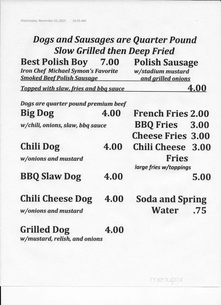 Seti's Polish Boys - Cleveland, OH menu_pic