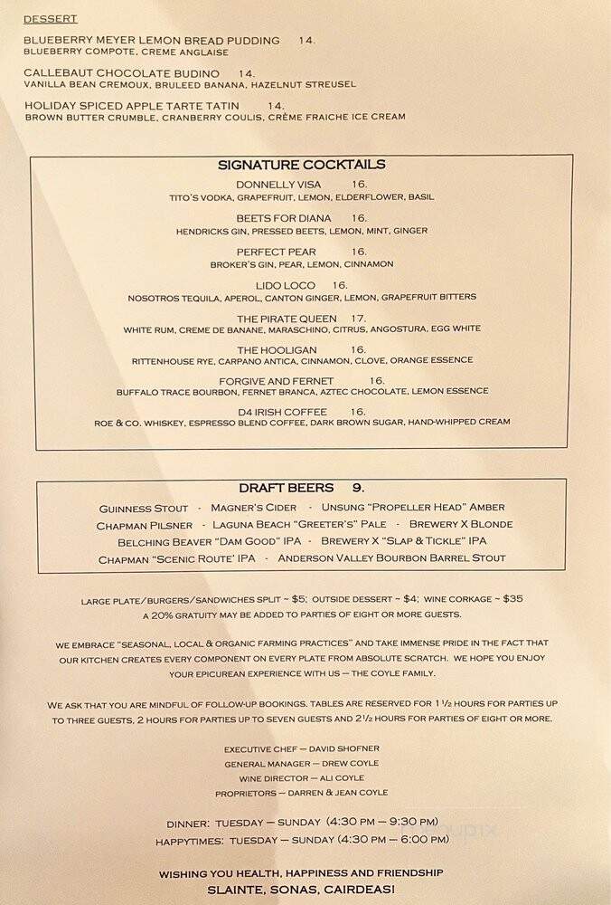 Wineworks For Everyone - Mission Viejo, CA menu_pic