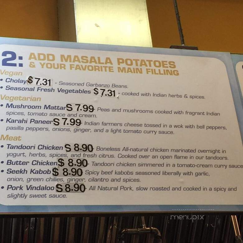 Urbann Turbann - Berkeley, CA menu_pic