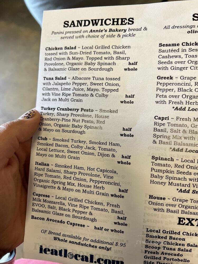 Roman's - Asheville, NC menu_pic
