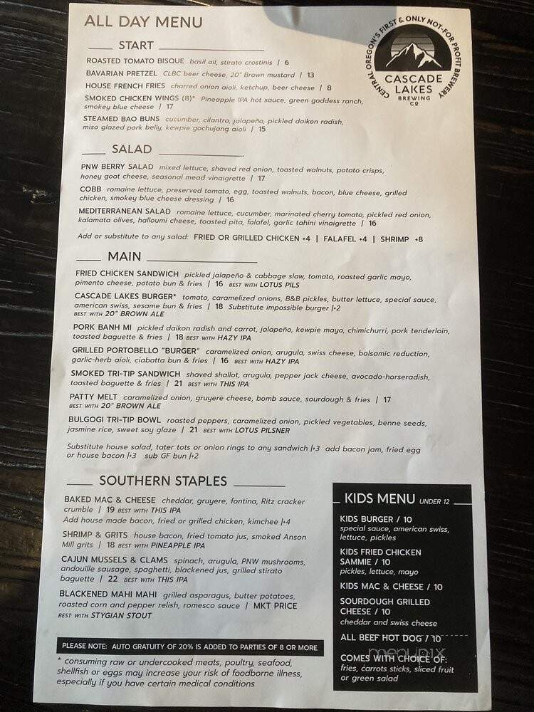 Cascade Lakes Brewing Company - Bend, OR