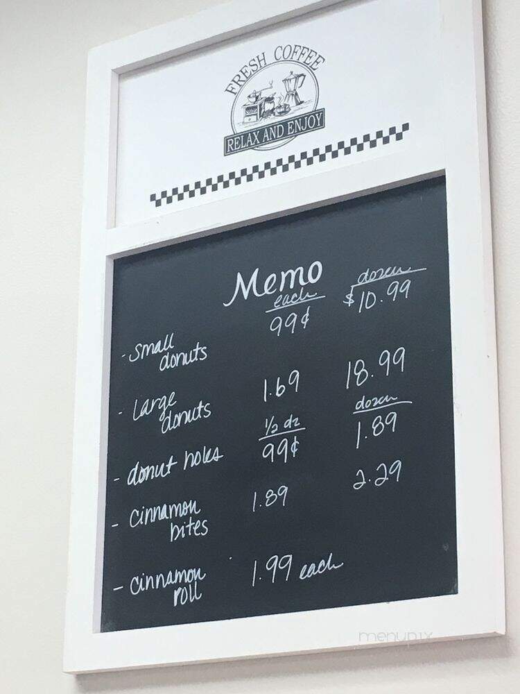 Poston Donuts - Kansas City, KS menu_pic