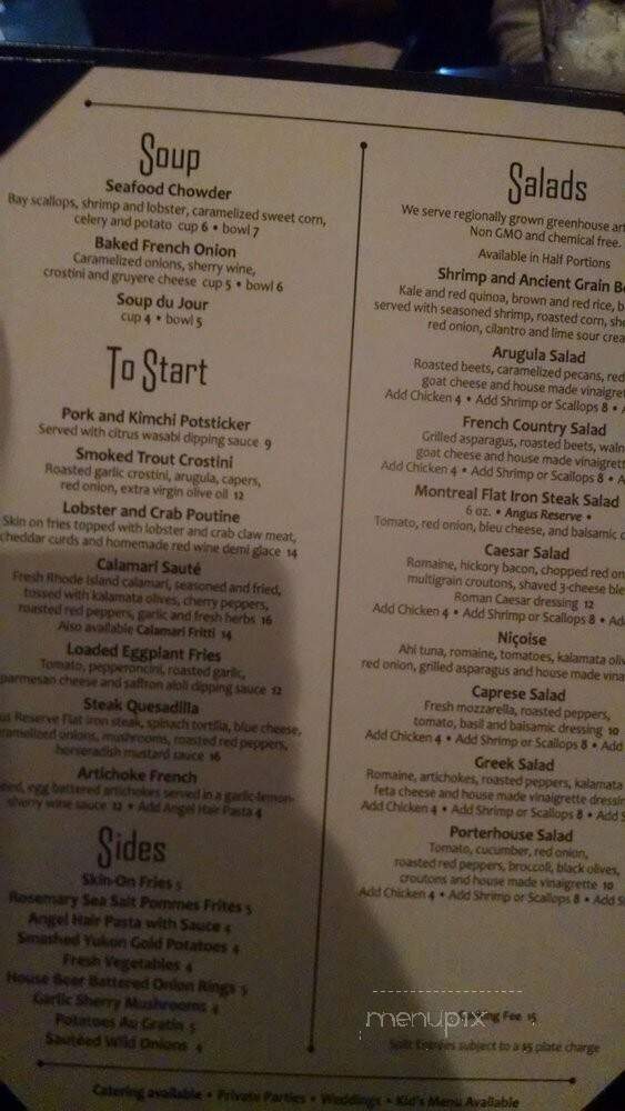 Fairport Harbor House - Fairport, NY menu_pic