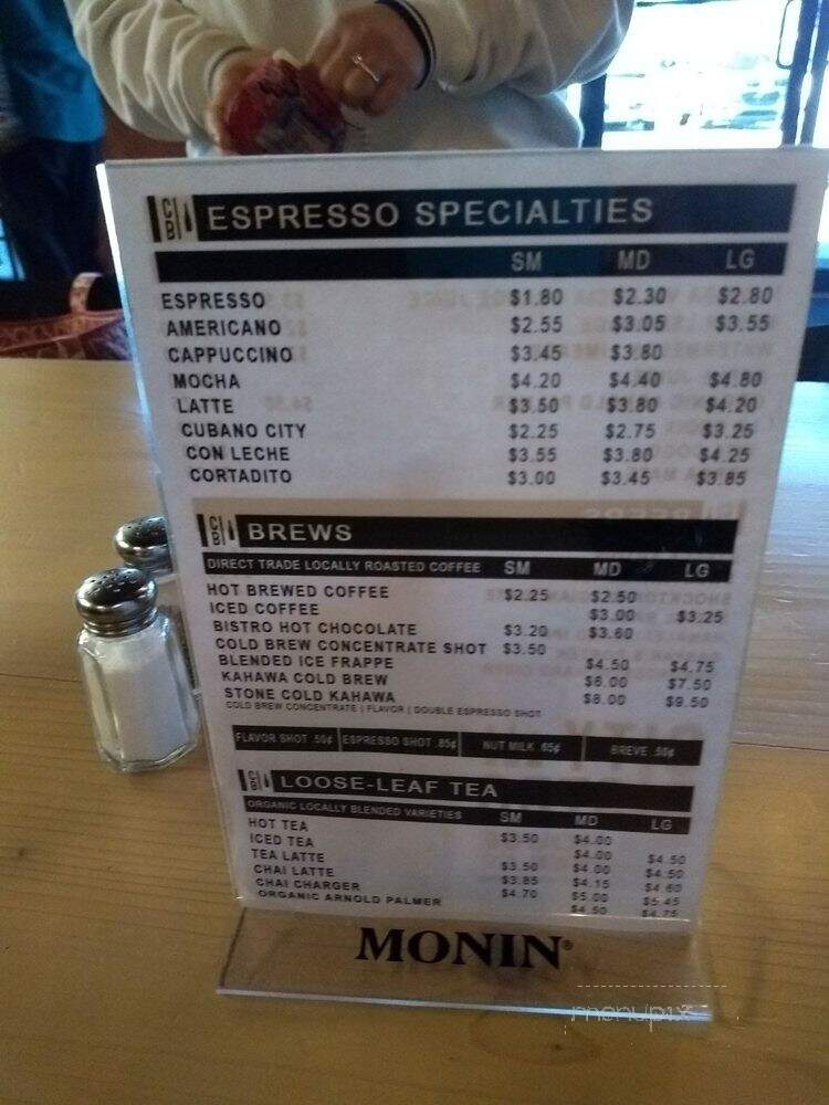City Coffee - St Augustine, FL menu_pic