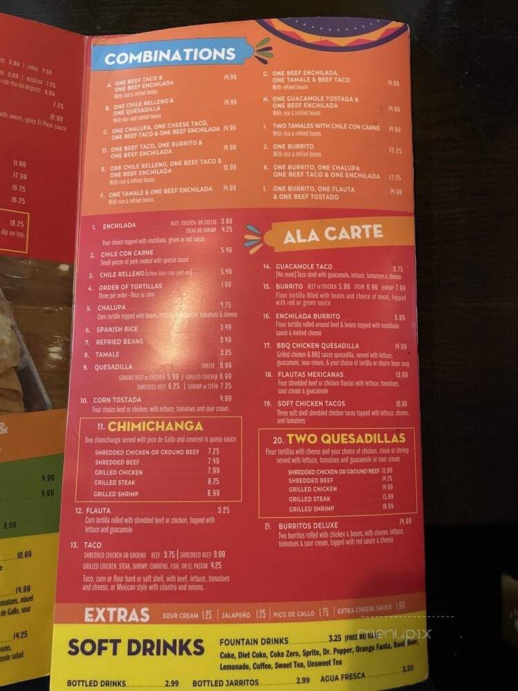 El Paso Mexican Grill - Brooklyn, NY menu_pic