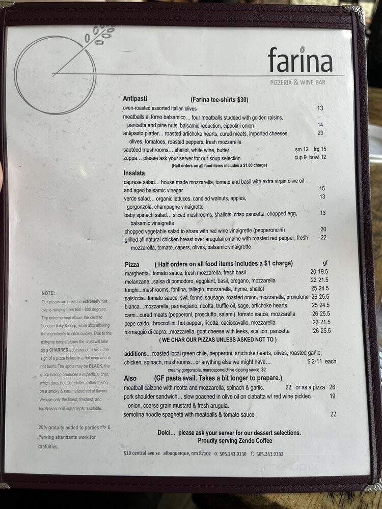 Farina Pizzaria & Wine Bar - Albuquerque, NM