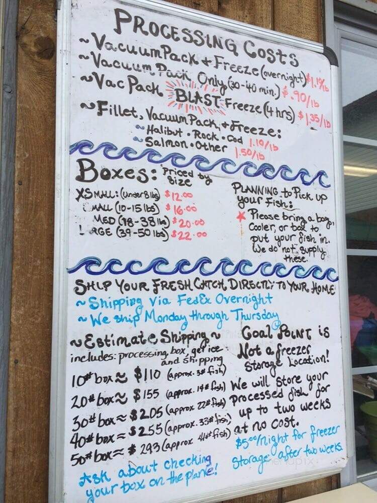 Coal Town Coffee & Tea - Homer, AK menu_pic