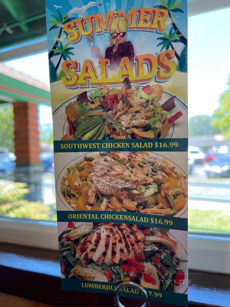 Lumberjacks - Sacramento, CA menu_pic