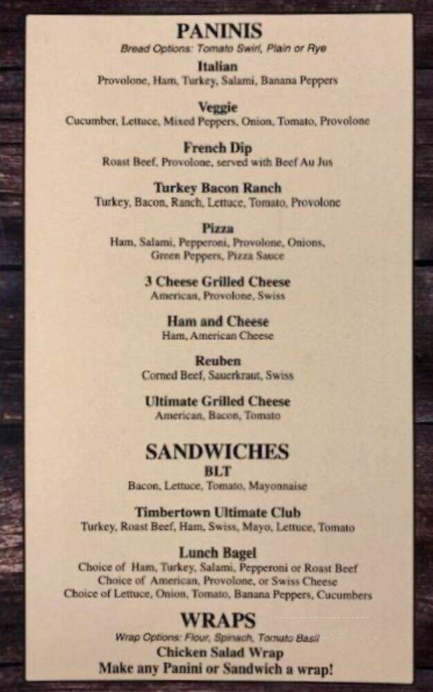 A Taste of Lewiston - Lewiston, MI menu_pic