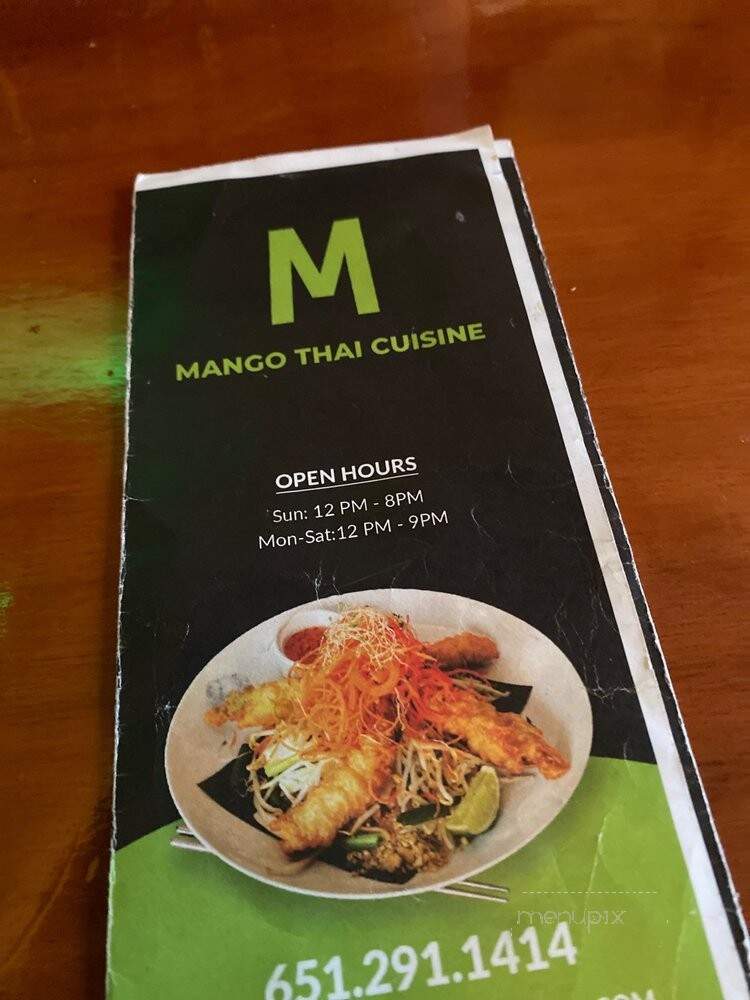 Mango Thai Restaurant - Saint Paul, MN
