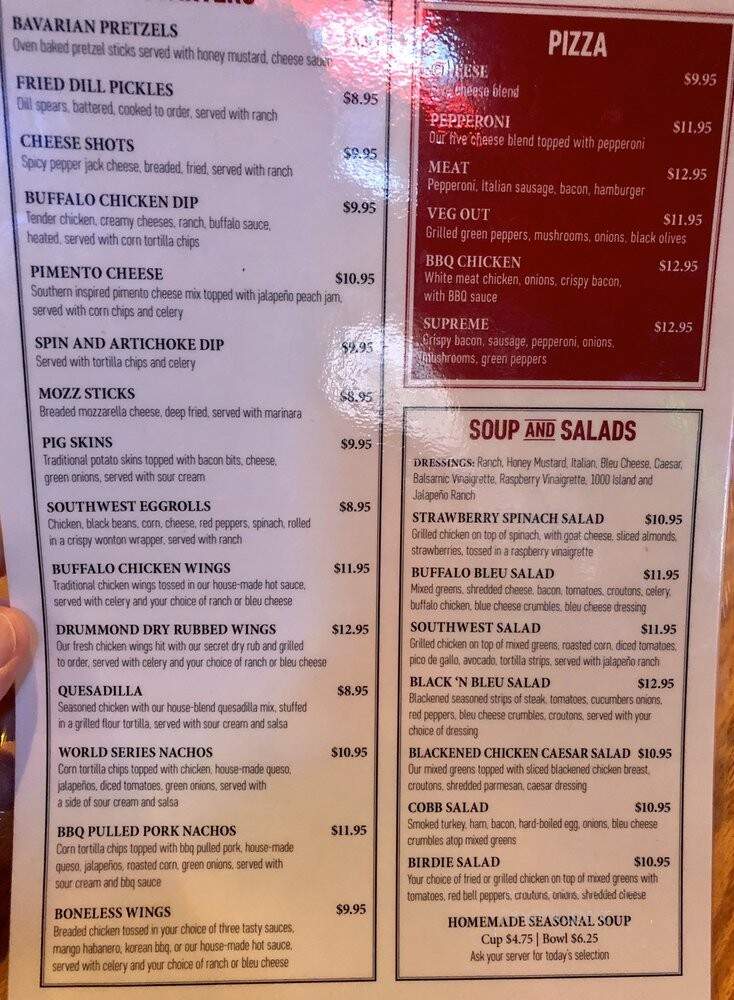 Brooksider Sports Bar and Grill - Kansas City, MO menu_pic