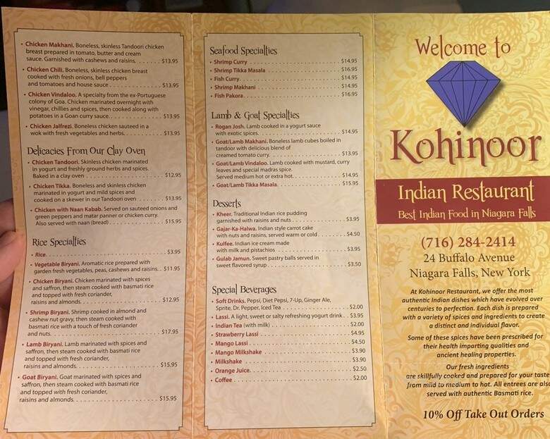 Kohinoor Restaurant - Niagara Falls, NY