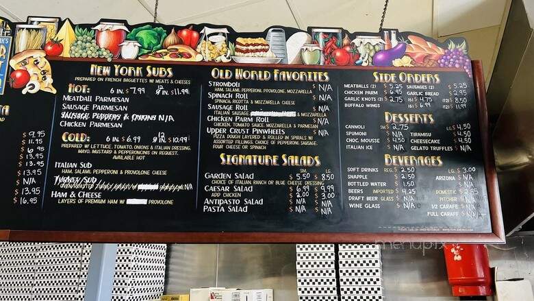 New York's Upper Crust Pizza - Menifee, CA menu_pic