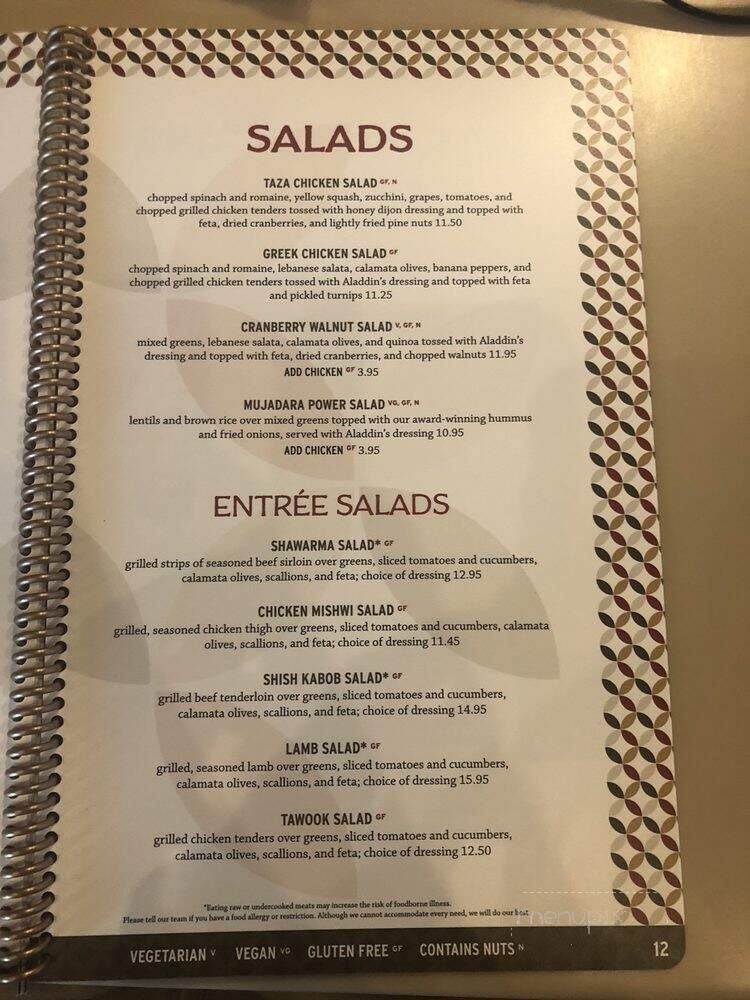 Aladdin's Eatery - West Chester, OH