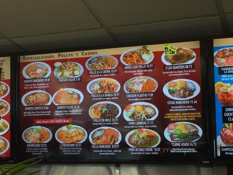 Taqueria El Rinconsito - Burien, WA menu_pic