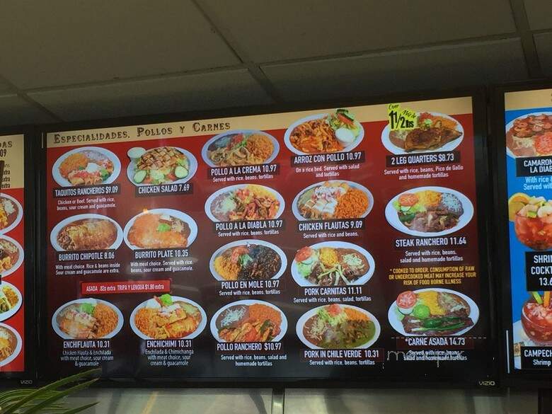 Taqueria El Rinconsito - Burien, WA menu_pic