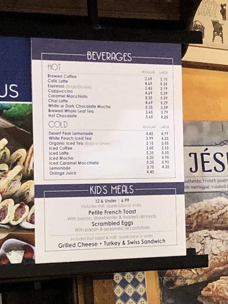 Champagne French Bakery - Encinitas, CA menu_pic