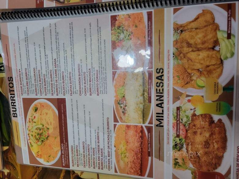 El Tequileno - Aurora, CO menu_pic