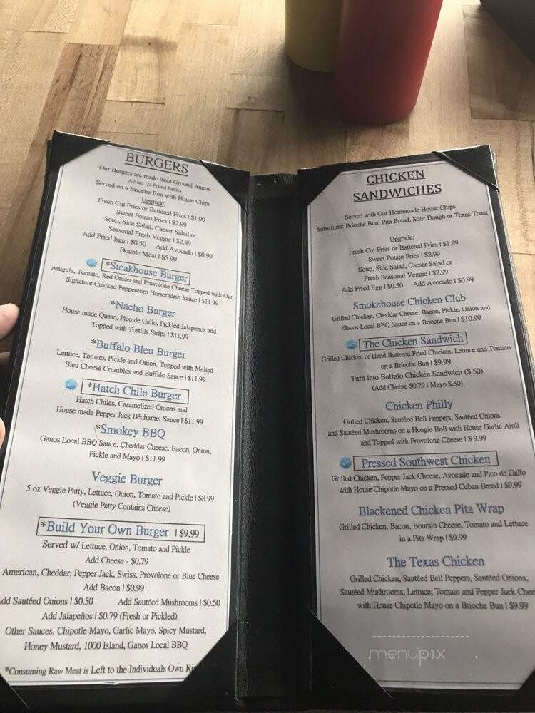 BackSpin Texas Sports Bar & Grill - Austin, TX menu_pic