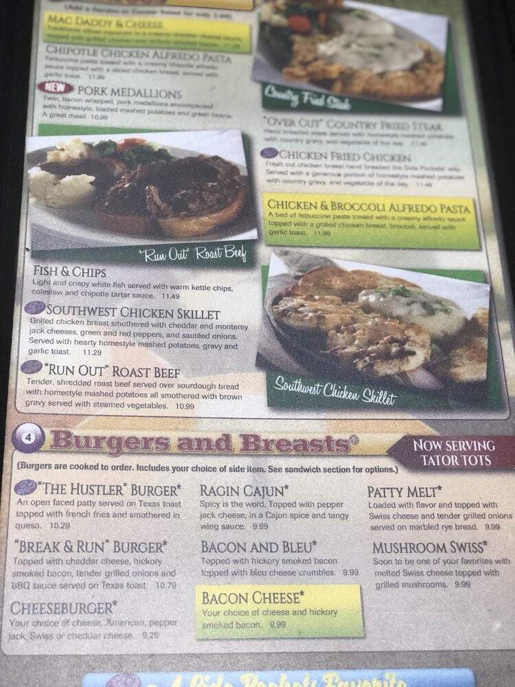 Side Pockets Blue Springs - Blue Springs, MO menu_pic